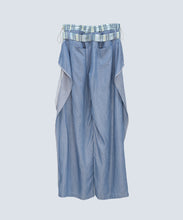 Denim Pants "SQUARE DENIM" / Sky Blue