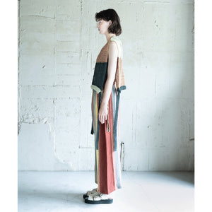 Cropped Vest "STRATA"