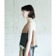 Cropped Vest "STRATA"