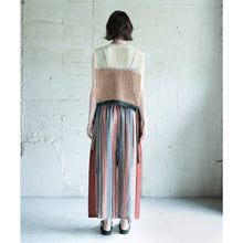 Cropped Vest "STRATA"