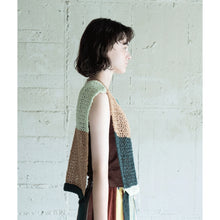 Cropped Vest "STRATA"