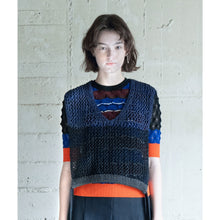 Cropped Vest "STRATA"
