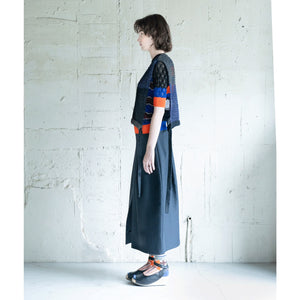 Cropped Vest "STRATA"