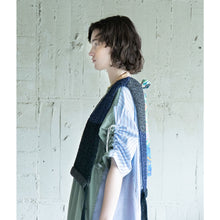 Cropped Vest "STRATA"