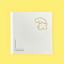 PAD NOTE - Notebook "Dog" Square