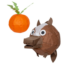 Paper balloon - Horse (with carrots)