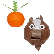 Paper balloon - Horse (with carrots)