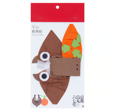 Paper balloon - Horse (with carrots)