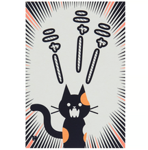 Postcard - Cat: “meow meow”