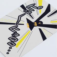 Postcard - Kite bird “screech—keeeah”
