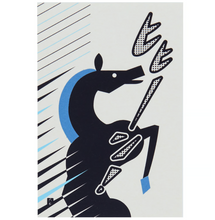 Postcard - Horse “neigh”