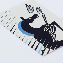 Postcard - Horse “neigh”