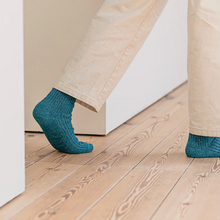 HEMP COTTON RIBBED SOCKS / L