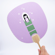 UCHIWA Japanese Fan - Kaguya Hime / Princess Kaguya
