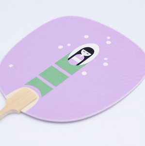 UCHIWA Japanese Fan - Kaguya Hime / Princess Kaguya