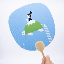 UCHIWA Japanese Fan - Urashima Taro