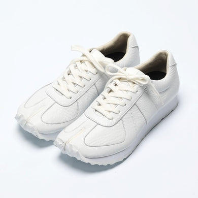 Tabi sneaker / Tabi Trainer (leather) / All-white