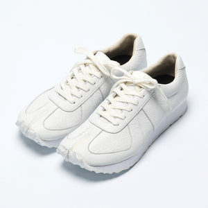 Tabi sneaker / Tabi Trainer (leather) / All-white
