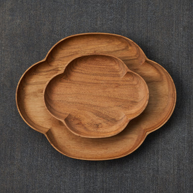 Wooden Plate / Flowering Quince