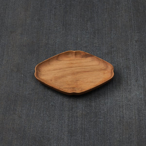 Wooden Plate / Diamond with Cut-off Corners