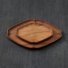 Wooden Plate / Diamond with Cut-off Corners