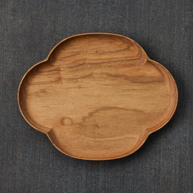 Wooden Plate / Flowering Quince