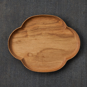 Wooden Plate / Flowering Quince