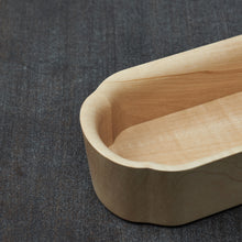 Wooden Hollowed-out Tray