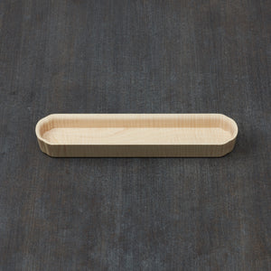 Wooden Hollowed-out Tray Slim