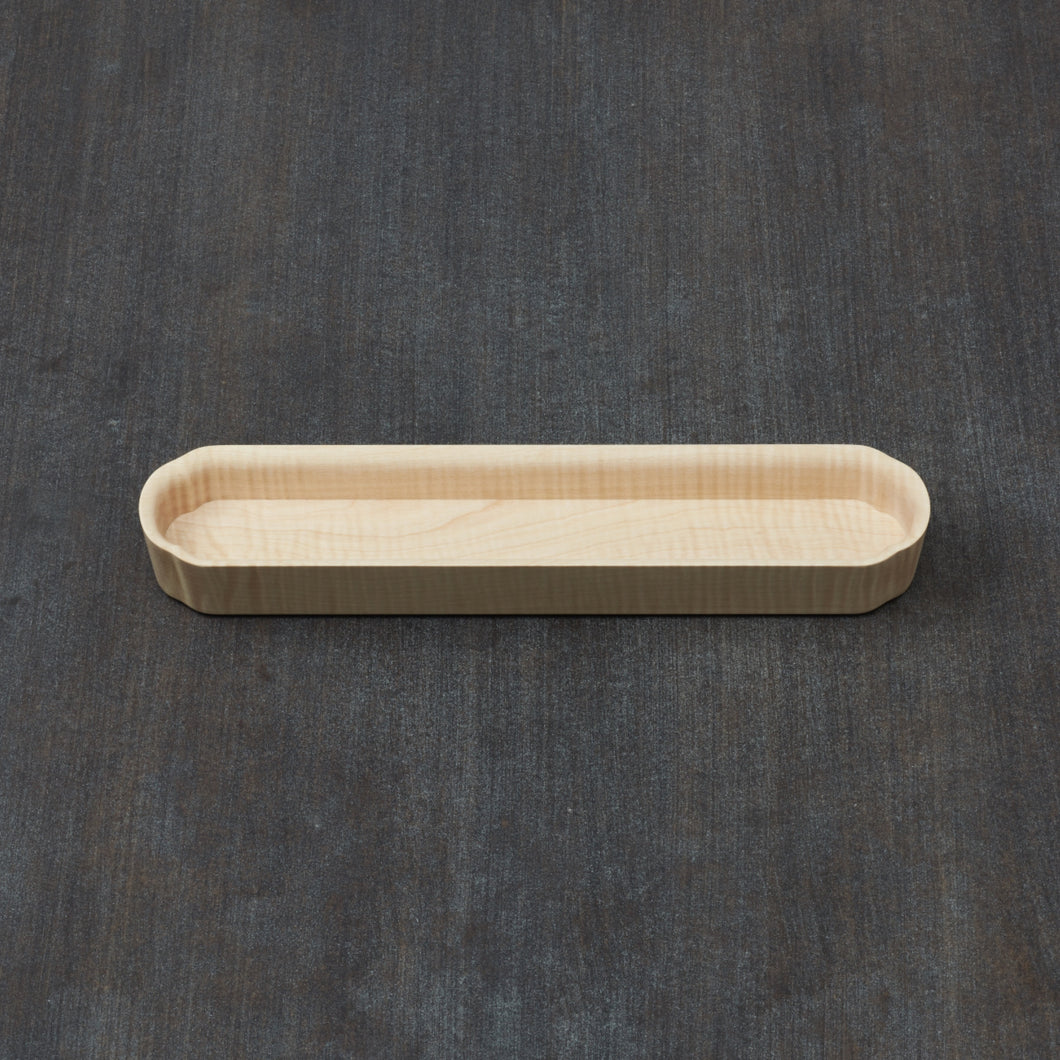 Wooden Hollowed-out Tray Slim