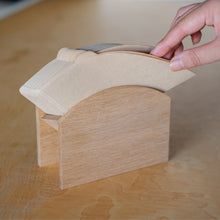 Wooden Coffee Filter Stand