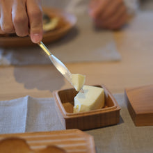 Wooden Butter Case Half