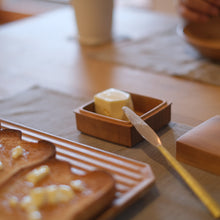 Wooden Butter Case Half