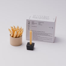 Rice Wax Candle Gift Box (20pc) + Candle Stand