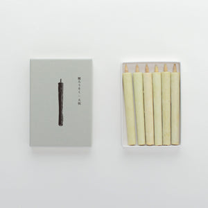 Sumac Wax Candle White No.2 (6pc)