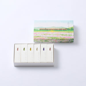 Colored Candles / Four Seasons Spring (6pc)