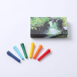 Colored Candles / Four Seasons Summer (6pc)