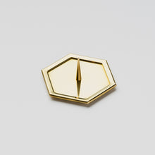 Brass Candle Stand / Hexagon Plate