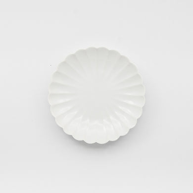 Porcelain Chrysanthemum Plate / S