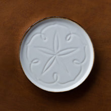 Porcelain Carved Flower Coaster