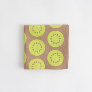 Cotton Wrapping Cloth [FUROSHIKI] Small / Kiwi