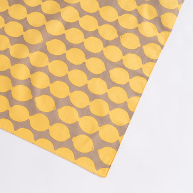 Cotton Wrapping Cloth [FUROSHIKI] Small / Lemon