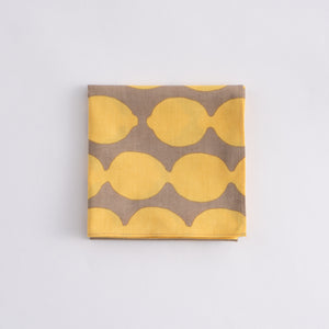 Cotton Wrapping Cloth [FUROSHIKI] Small / Lemon