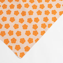 Cotton Wrapping Cloth [FUROSHIKI] Small / Plum-shaped Carrot