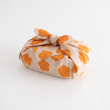 Cotton Wrapping Cloth [FUROSHIKI] Small / Plum-shaped Carrot