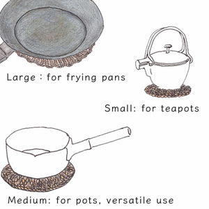 Hand-knit Pot Stand