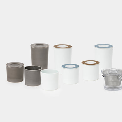racu Porcelain Canister kirei