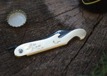 Fuji Knife Blue Steel / Japanese folding knife & bottle opener
