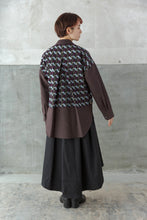 KIRAMEKI - Jacquard Flannel Shirts - Chocolate Brown / POLS