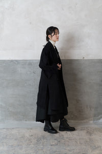 Denim Coat / Sazanami Black
